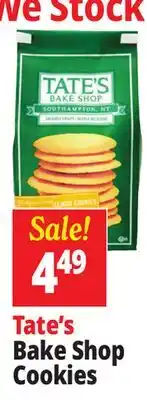 Ocean State Job Lot Tate's Bake Shop Cookies offer