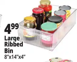 Ocean State Job Lot Large Ribbed Bin offer