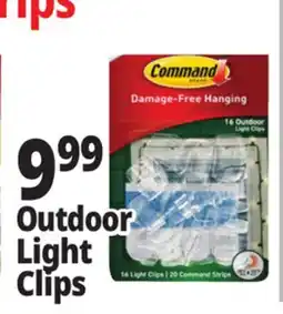Ocean State Job Lot Command Outdoor Light Clips offer