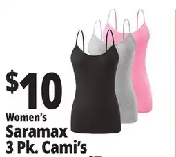 Ocean State Job Lot Women's Saramax 3 Pk. Cami's offer