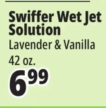 Ocean State Job Lot Swiffer Wet Jet Solution offer