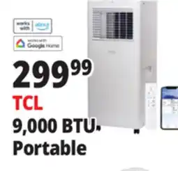 Ocean State Job Lot TCL 9,000 BTU Portable offer