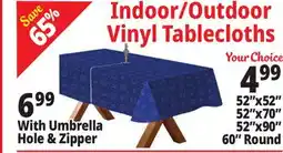Ocean State Job Lot Tablecloths offer