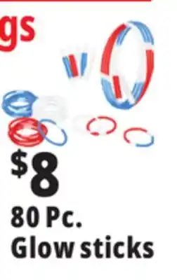 Ocean State Job Lot 80 Pc. Glow sticks offer