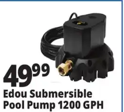Ocean State Job Lot Edou Submersible Pool Pump 1200 GPH offer