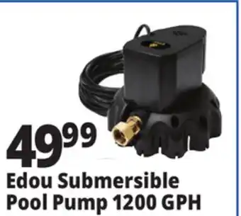 Ocean State Job Lot Edou Submersible Pool Pump 1200 GPH offer