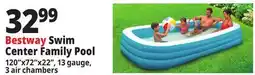 Ocean State Job Lot Bestway H2OGO! Family Swim Center Inflatable Pool 10' offer