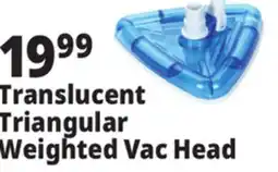 Ocean State Job Lot SwimWorks Deluxe Weighted Triangular Vacuum Head offer