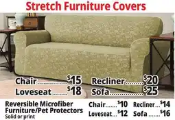 Ocean State Job Lot Stretch Furniture Covers offer