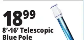 Ocean State Job Lot 8'-16' Telescopic Blue Pole offer