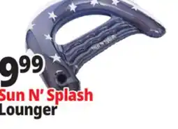 Ocean State Job Lot Bestway Sun N' Splash Lounger offer