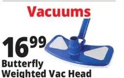 Ocean State Job Lot SwimWorks Butterfly Vacuum Head Cast Iron Weighted with Bumper offer