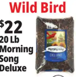 Ocean State Job Lot Morning Song Deluxe Wild Bird Food 20 lbs offer