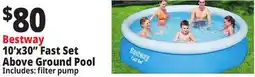 Ocean State Job Lot 10'x30 Fast Set Above Ground Pool offer