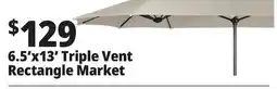Ocean State Job Lot 6.5'x13' Triple Vent Rectangle Market offer
