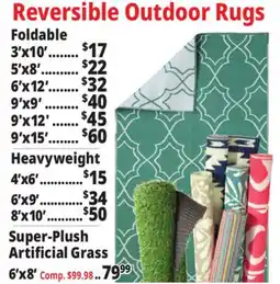 Ocean State Job Lot Reversible Outdoor Rugs offer