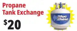 Ocean State Job Lot Blue Rhino Propane Tank Exchange offer