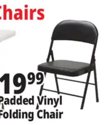 Ocean State Job Lot Padded Metal Folding Chair Black offer