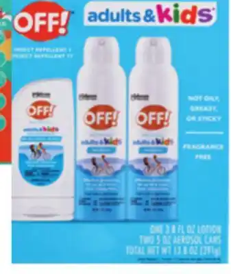 Ocean State Job Lot OFF! Adult & Kids Insect Repellent offer