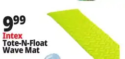 Ocean State Job Lot Intex Tote-n-Float Wave Mat offer