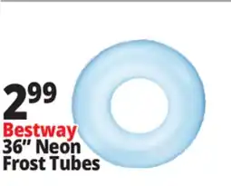 Ocean State Job Lot Bestway 36 Neon Frost Tubes offer