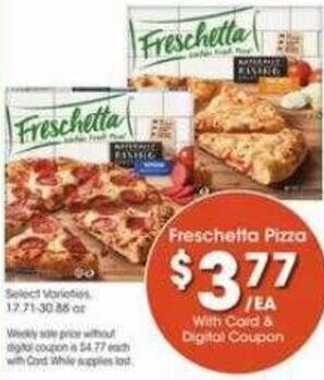 Fred Meyer Freschetta Pizza offer