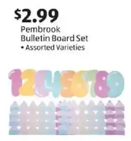 Aldi Pembrook Bulletin Board Set offer