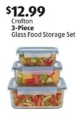Aldi Crofton Glass Food Storage Set offer