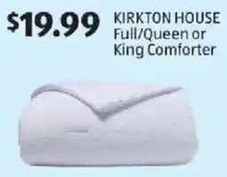 Aldi Kirkton house full queen or king comforter offer