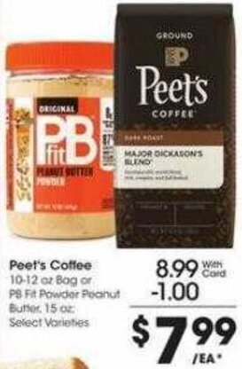Fred Meyer Peet's Coffee offer