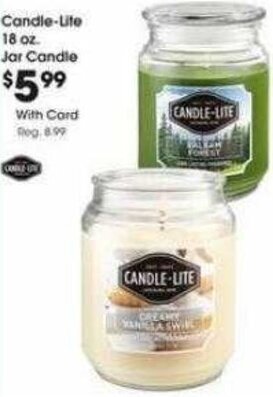 Candle-Lite 18 Oz Jar Candle