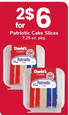 ACME Patriotic Cake Slices offer