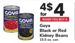 ACME Goya Black or Red Kidney Beans offer