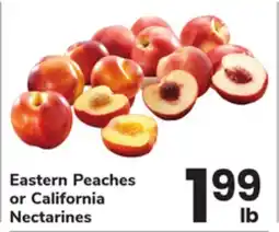 ACME Eastern Peaches or California Nectarines offer