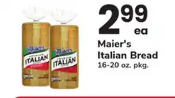 ACME Maier's Italian Bread offer