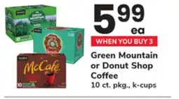 ACME Green Mountain or Donut Shop Coffee offer