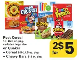 ACME Post Cereal offer