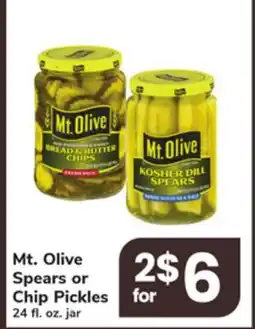 ACME Mt. Olive Spears or Chip Pickles offer