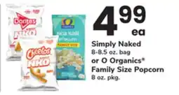 ACME Simply Naked 8-8.5 oz. bag or O Organics Family Size Popcorn 8 oz. pkg offer