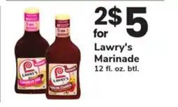 ACME Lawry's Marinade offer