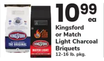 ACME Kingsford or Match Light Charcoal Briquets offer