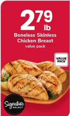 ACME Signature Select Boneless Skinless Chicken Breast offer