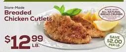 DeCicco & Sons Breaded Chicken Cutlets offer