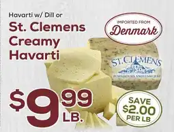 DeCicco & Sons St. Clemens Creamy Havarti offer