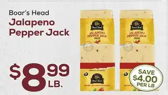DeCicco & Sons Boar's Head Jalapeno Pepper Jack offer