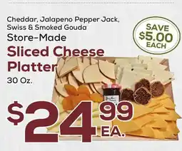 DeCicco & Sons Sliced Cheese Platter offer