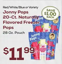 DeCicco & Sons Jonny Pops 20-Ct. Naturally Flavored Freezer Pops offer