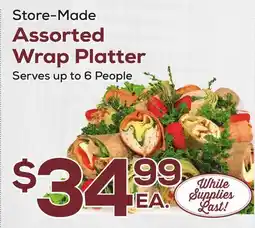 DeCicco & Sons Assorted Wrap Platter offer