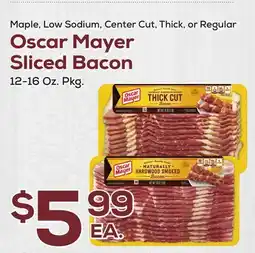 DeCicco & Sons Oscar Mayer Sliced Bacon offer