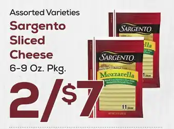 DeCicco & Sons Sargento Sliced Cheese offer